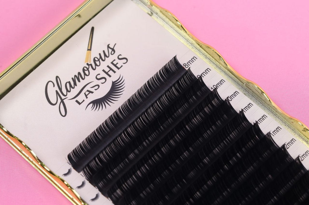 CIGLIA CLASSIC B / C / CC / D , 0,10 ; 0,15 ; 0,20 - 8-15mm Glamorous Lashes