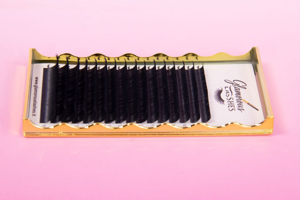 CIGLIA CLASSIC B / C / CC / D , 0,10 ; 0,15 ; 0,20 - 8-15mm Glamorous Lashes