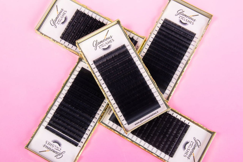 CIGLIA CLASSIC B / C / CC / D , 0,10 ; 0,15 ; 0,20 - 8-15mm Glamorous Lashes