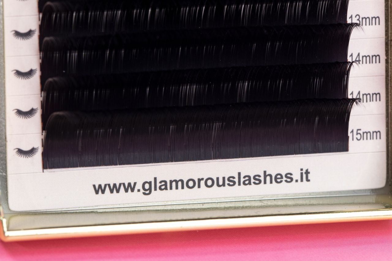 CIGLIA CLASSIC B / C / CC / D , 0,10 ; 0,15 ; 0,20 - 8-15mm Glamorous Lashes