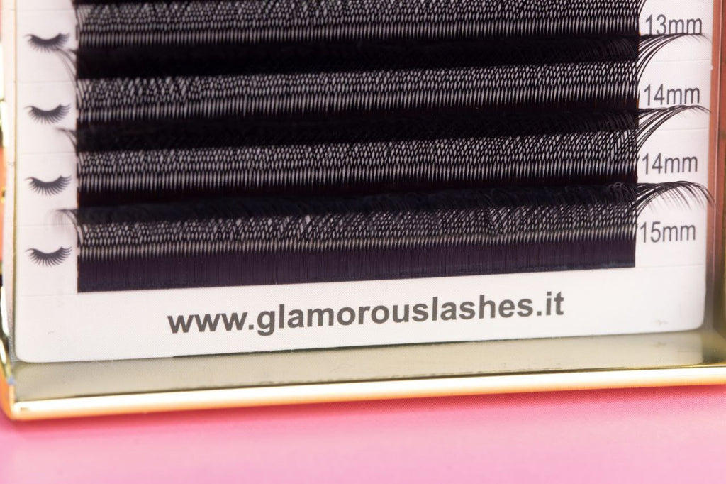 CIGLIA YY LASHES B / C /CC /D ; 0,05 ; 0,07 - 8-15mm Glamorous Lashes