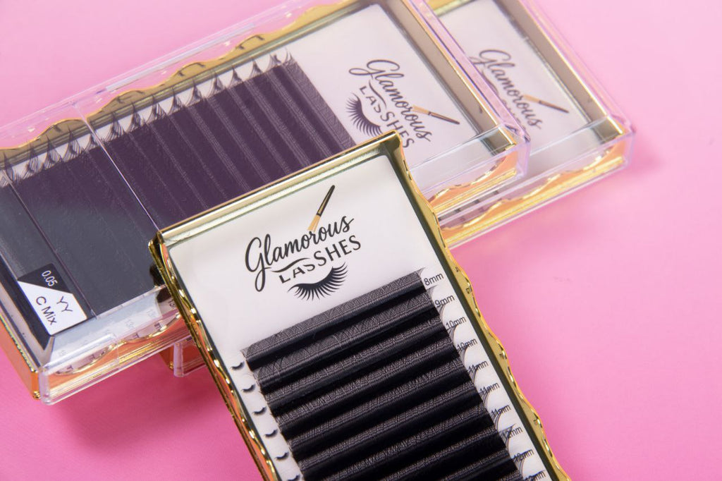 CIGLIA YY LASHES B / C /CC /D ; 0,05 ; 0,07 - 8-15mm Glamorous Lashes