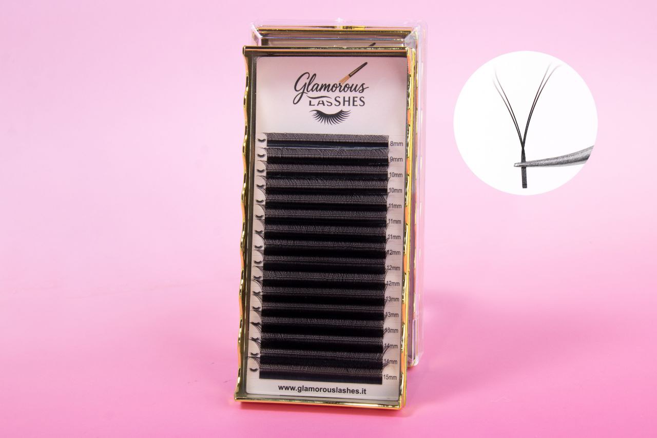 CIGLIA YY LASHES B / C /CC /D ; 0,05 ; 0,07 - 8-15mm Glamorous Lashes