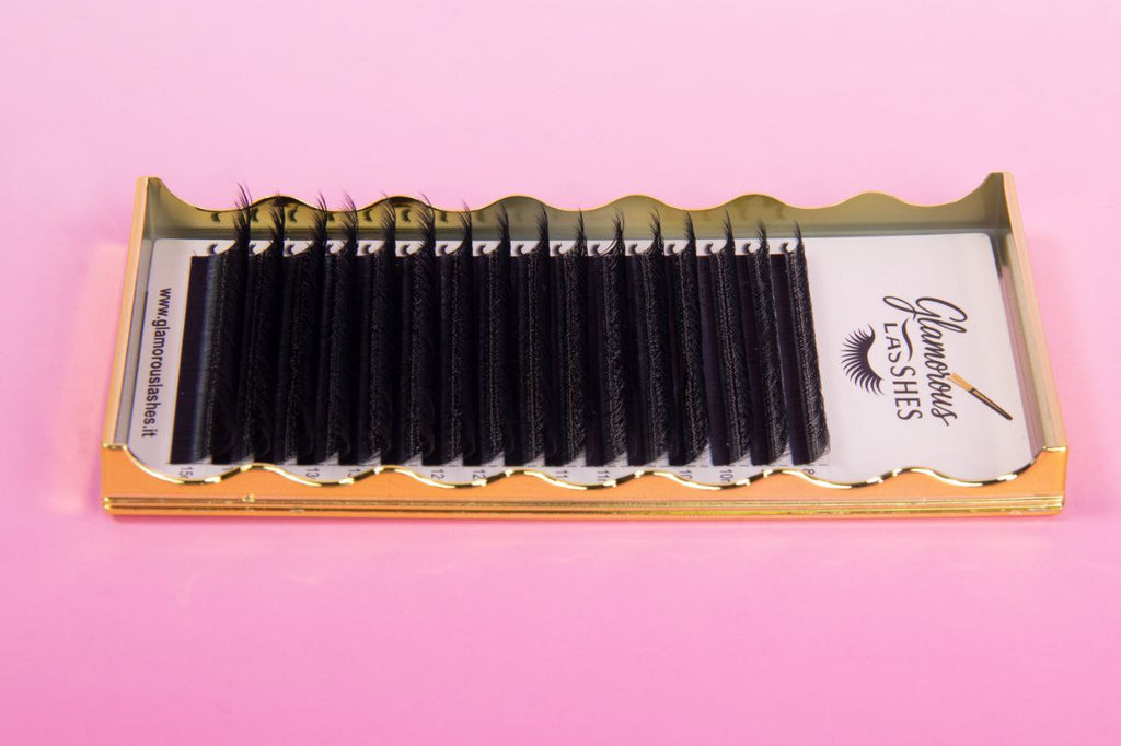 CIGLIA W-3D B / C / CC / D - 0,05 ; 8-15mm Glamorous Lashes