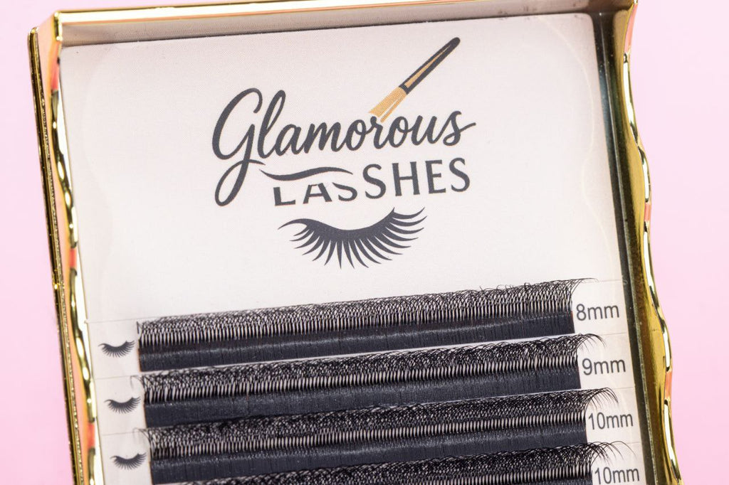 CIGLIA W-4D B / C / CC / D ; 0,07  8-15mm Glamorous Lashes