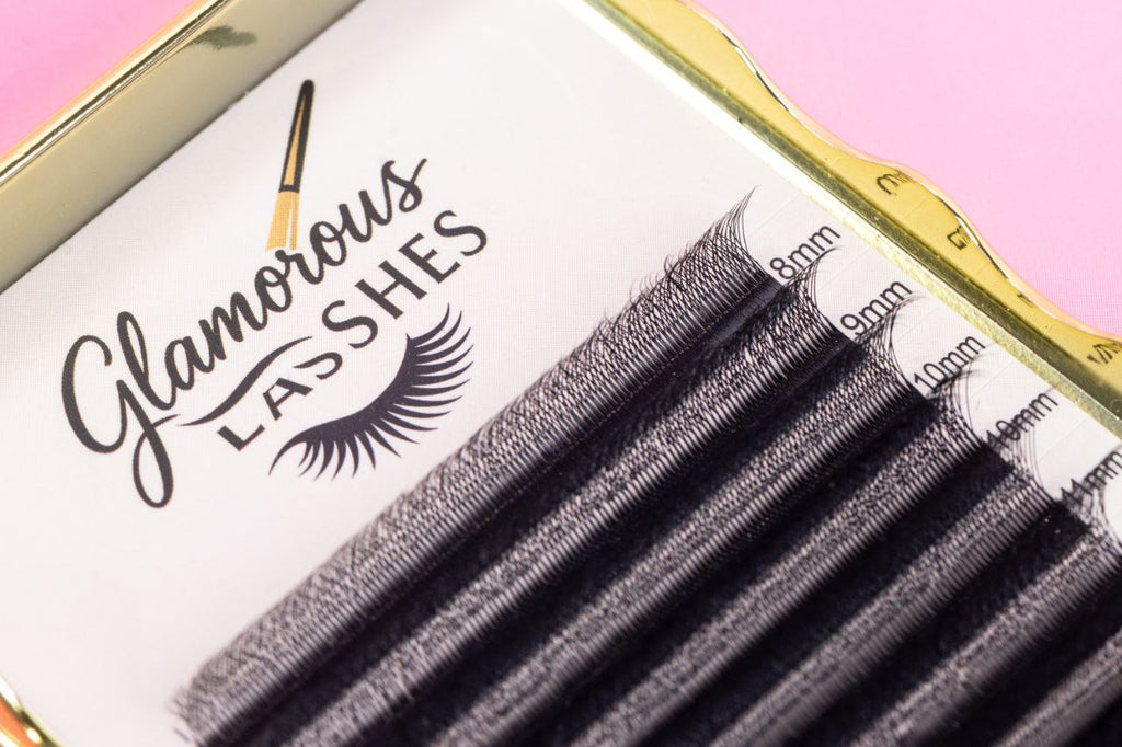 CIGLIA W-4D B / C / CC / D ; 0,07  8-15mm Glamorous Lashes