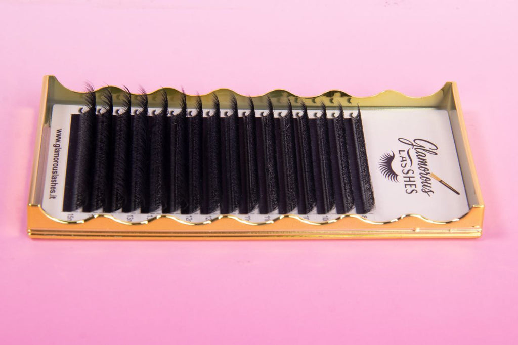 CIGLIA W-4D B / C / CC / D ; 0,07  8-15mm Glamorous Lashes