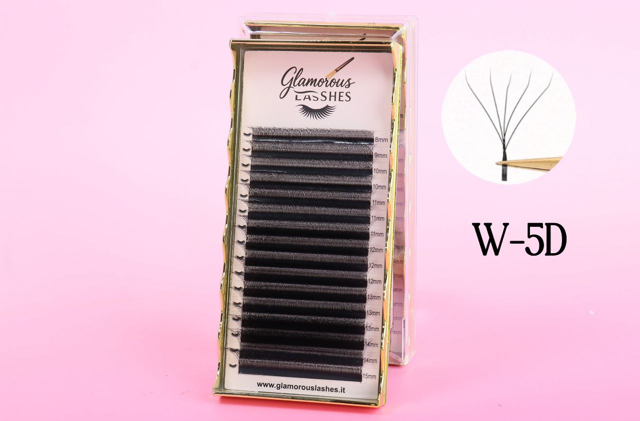 CIGLIA W-5D B / C / CC / D ; 0,07  8-15mm Glamorous Lashes