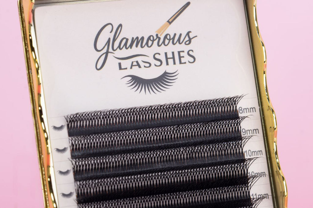 CIGLIA W-8P B / C / CC / D ; 0,07  8-15mm Glamorous Lashes