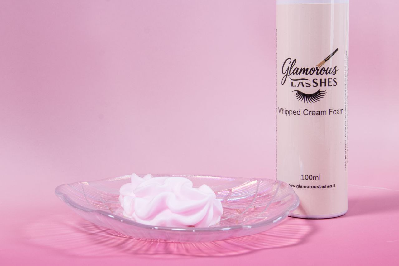 WHIPPED CREAM FOAM Mousse Extension 100ml Glamorous Lashes