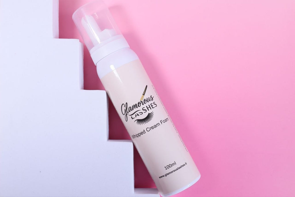 WHIPPED CREAM FOAM Mousse Extension 100ml Glamorous Lashes