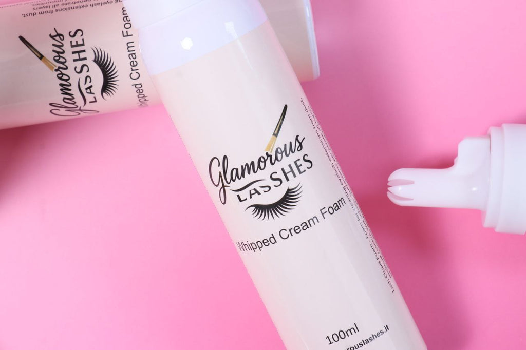 WHIPPED CREAM FOAM Mousse Extension 100ml Glamorous Lashes