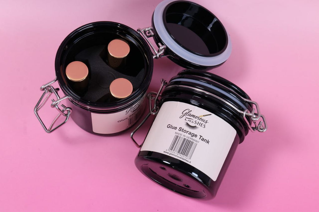 GLUE STORAGE TANK Contenitore porta colla ermetico Glamorous Lashes