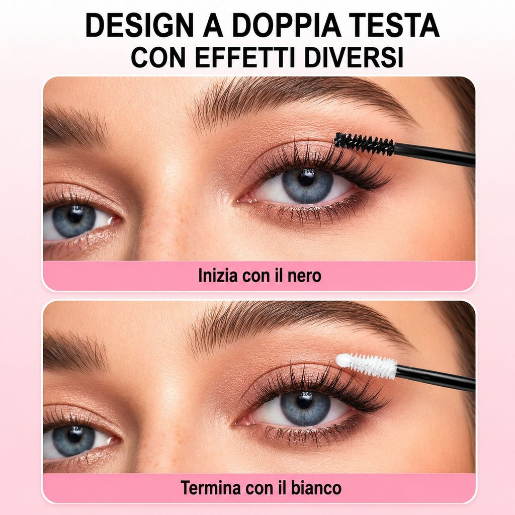 Kit Ciglia a Ciuffetti Cluster Lash Mix 10D con Bond, Seal e Pinzetta