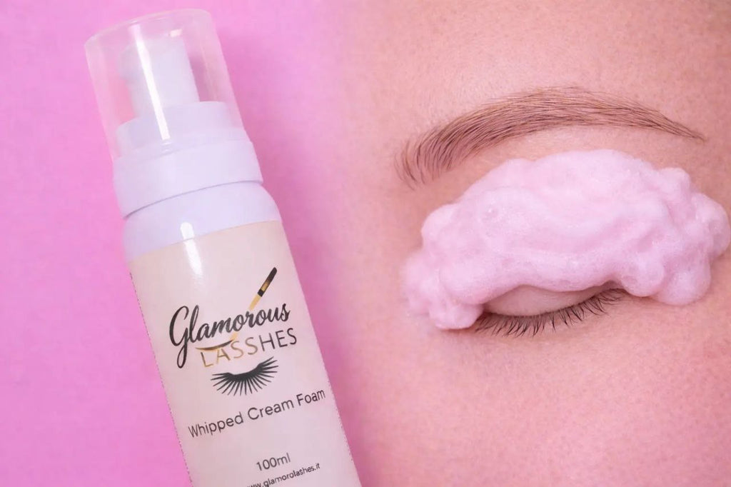 WHIPPED CREAM FOAM Mousse Extension 100ml Glamorous Lashes