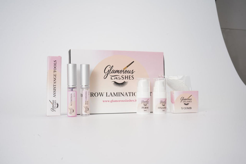KIT LAMINAZIONE SOPRACCIGLIA GLAMOROUS LASHES