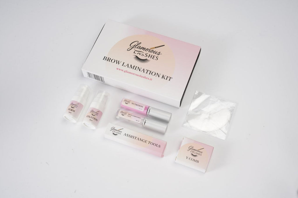 KIT LAMINAZIONE SOPRACCIGLIA GLAMOROUS LASHES