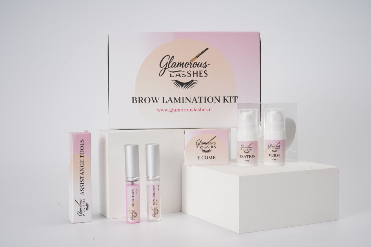 KIT LAMINAZIONE SOPRACCIGLIA GLAMOROUS LASHES