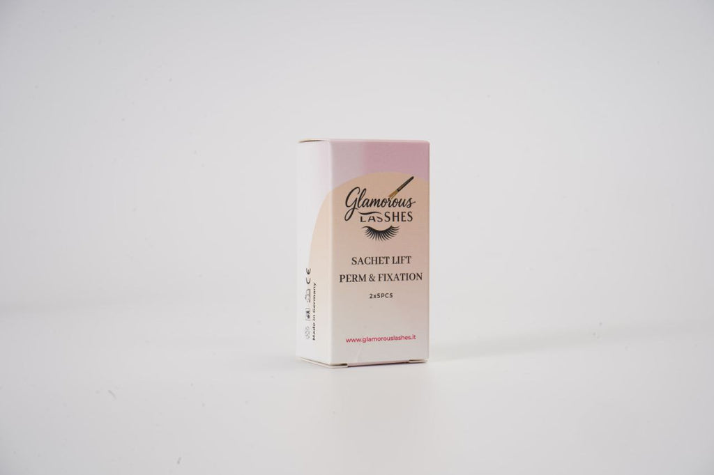 SACHET LIFT PERM & FIXATION - STEP 1 & STEP 2 LAMINAZIONE - formato monodose Glamorous Lashes