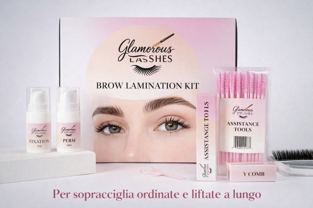 KIT LAMINAZIONE SOPRACCIGLIA GLAMOROUS LASHES