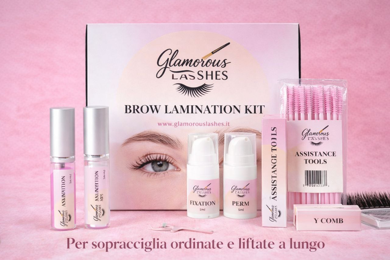 KIT LAMINAZIONE SOPRACCIGLIA GLAMOROUS LASHES