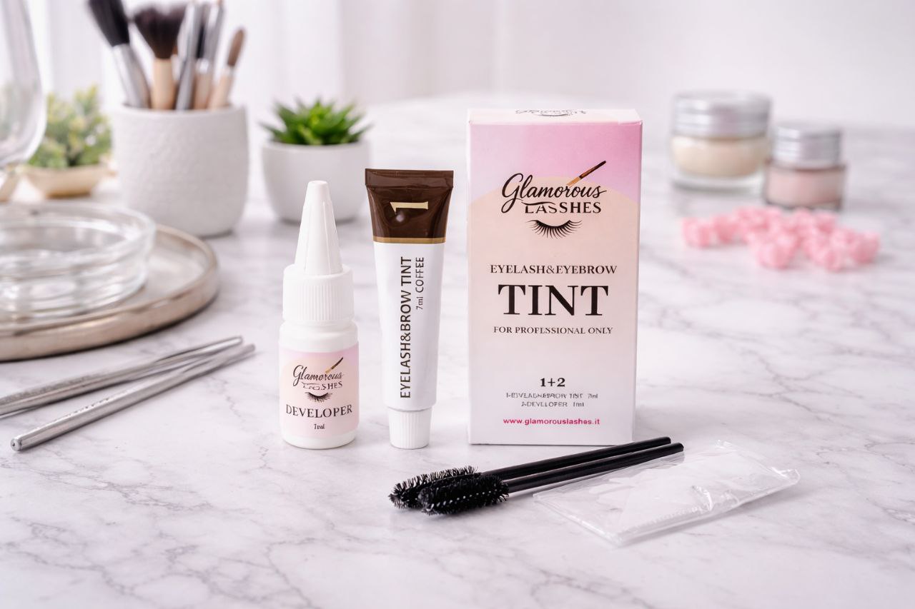 EYELASH & EYEBROW TINT - TINTA PER CIGLIA & SOPRACCIGLIA Glamorous Lashes