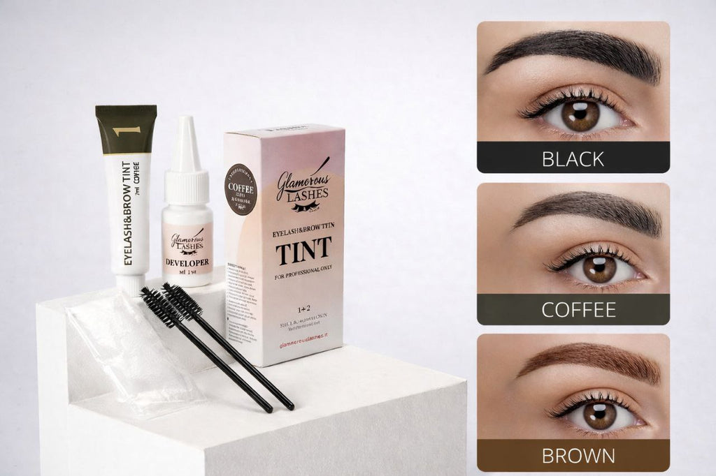 EYELASH & EYEBROW TINT - TINTA PER CIGLIA & SOPRACCIGLIA Glamorous Lashes