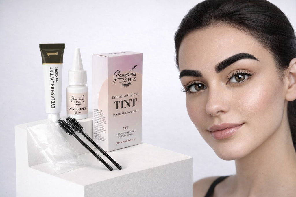 EYELASH & EYEBROW TINT - TINTA PER CIGLIA & SOPRACCIGLIA Glamorous Lashes
