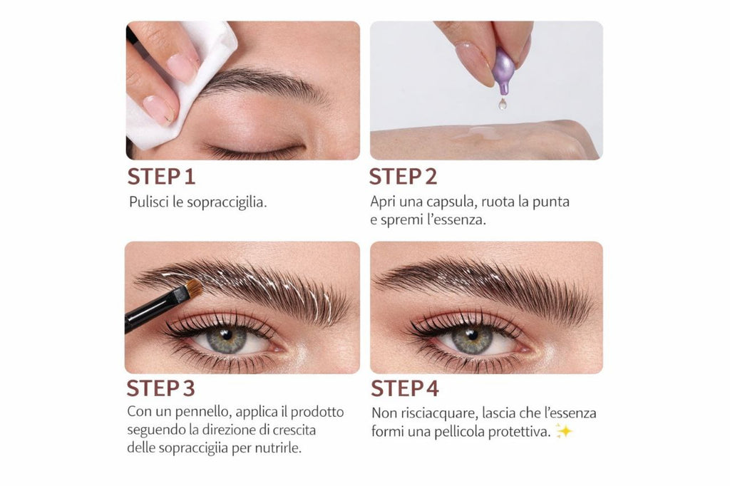 EYEBROW ESSENTIAL OIL - OLIO ESSENZIALE PER SOPRACCIGLIA Glamorous Lashes