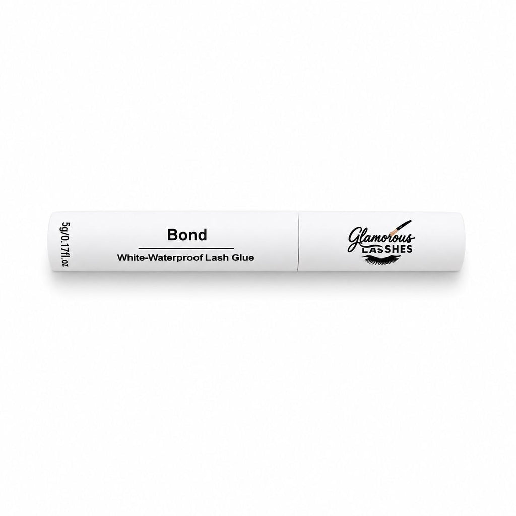 Super Bond White Waterproof Lash Glue 5 ml – Colla Ciglia Finte - Glamorous Lashes