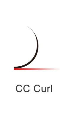 CIGLIA W-4D B / C / CC / D ; 0,07  8-15mm Glamorous Lashes