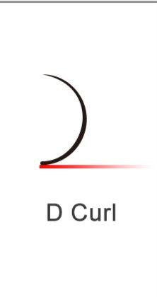 CIGLIA W-4D B / C / CC / D ; 0,07  8-15mm Glamorous Lashes