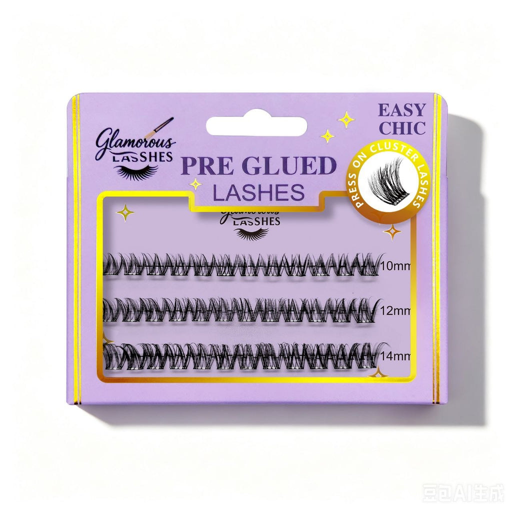 Ciuffetti Ciglia Autoadesivi – Easy Chic Pre Glued Lashes Glamorous Lashes