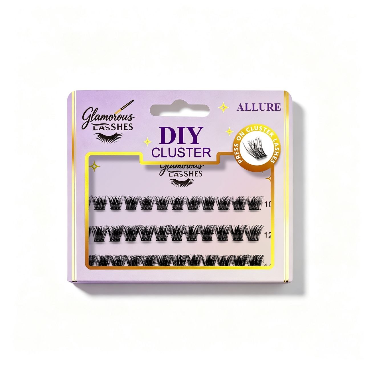 DIY Cluster Lashes – Allure | Ciuffetti Ciglia Effetto Volume Glamorous Lashes