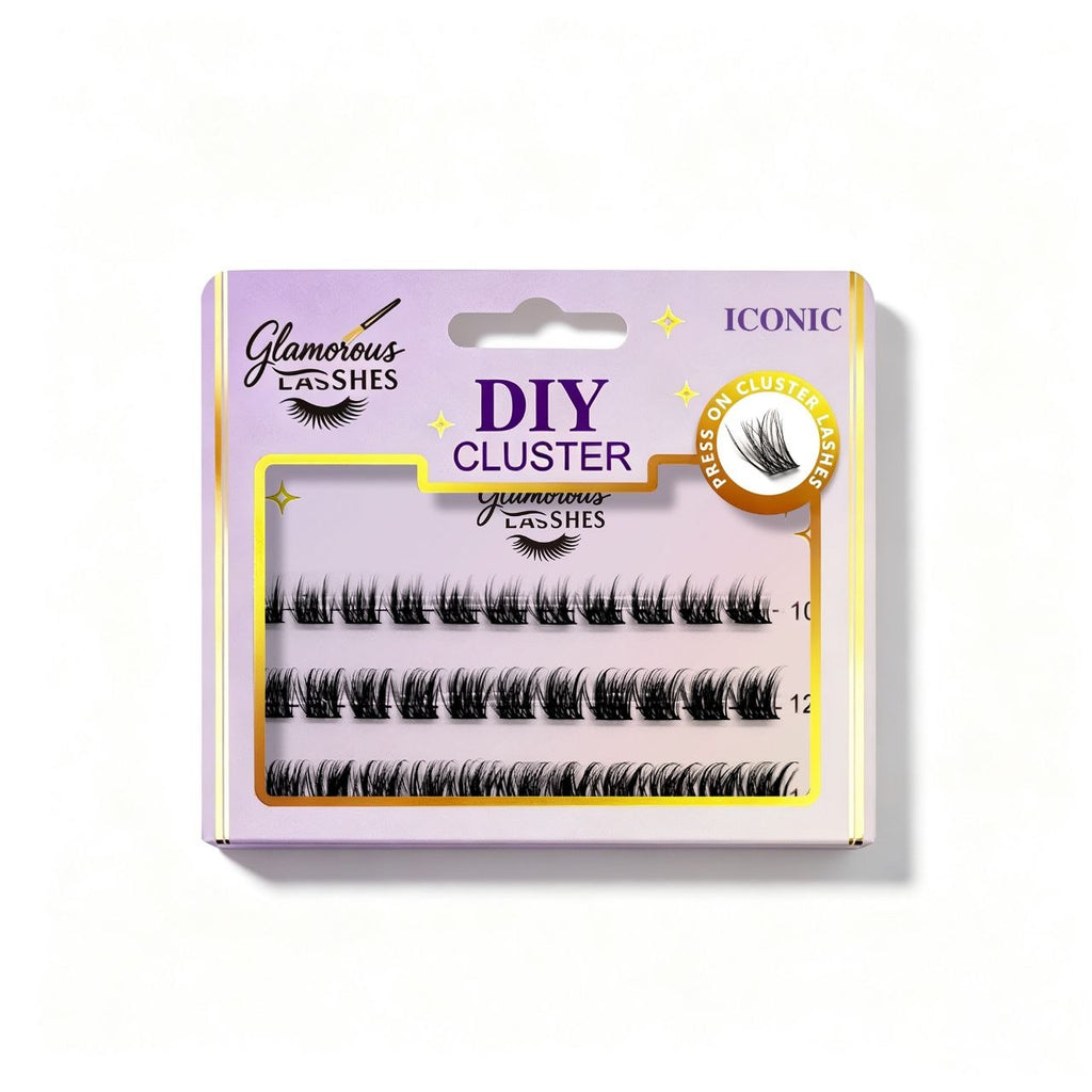 DIY Cluster Lashes – Iconic | Ciuffetti Ciglia Effetto Cat Eye Glamorous Lashes