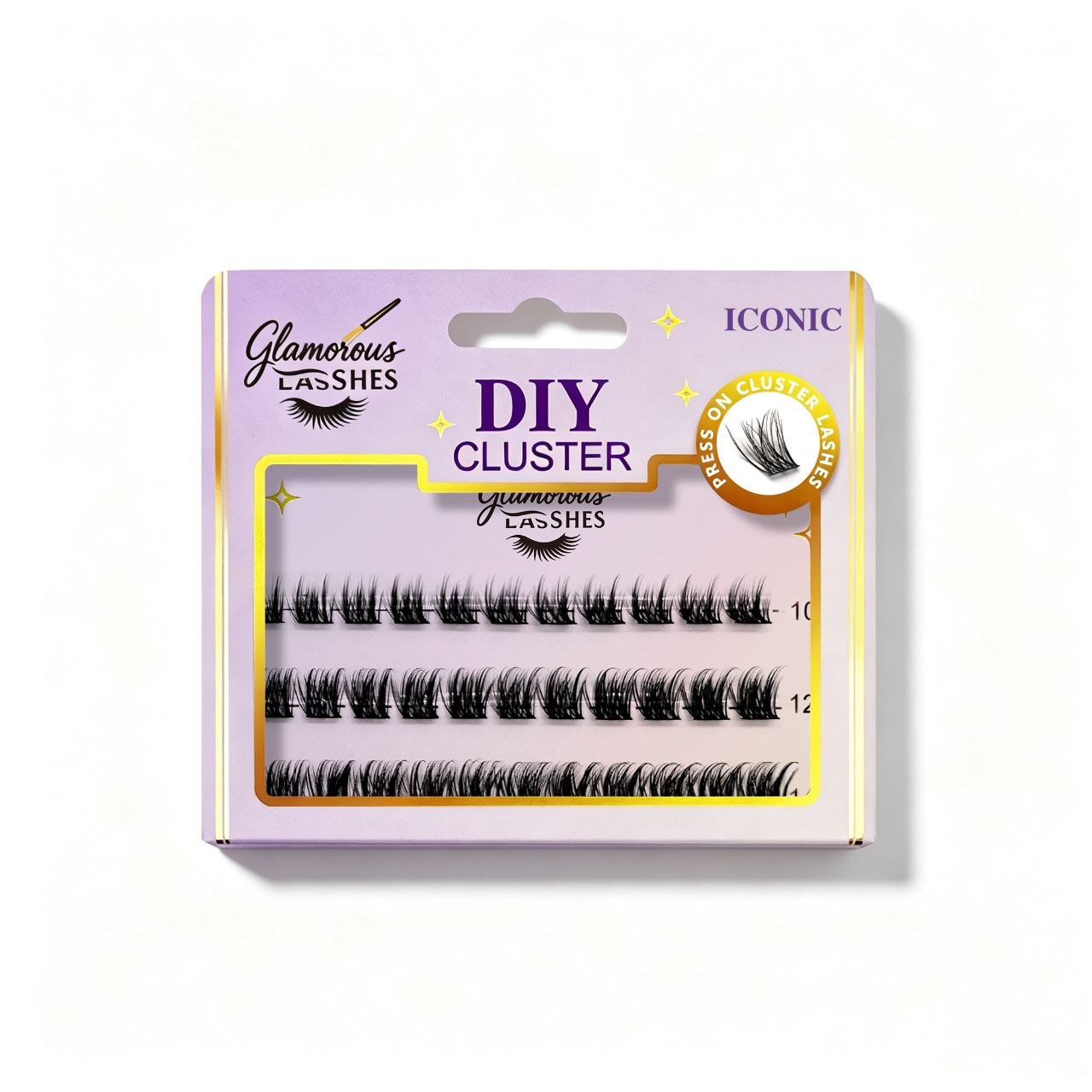 DIY Cluster Lashes – Iconic | Ciuffetti Ciglia Effetto Cat Eye Glamorous Lashes