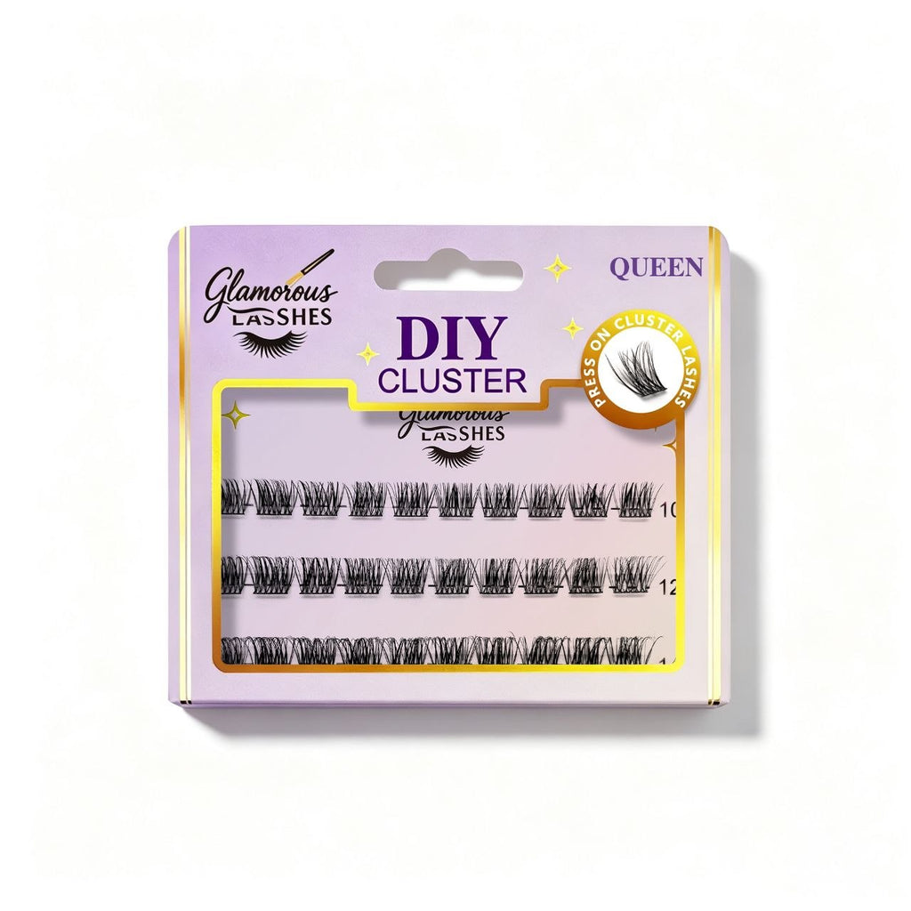 DIY Cluster Lashes – Queen | Ciuffetti Ciglia Effetto Volume Elegante Glamorous Lashes