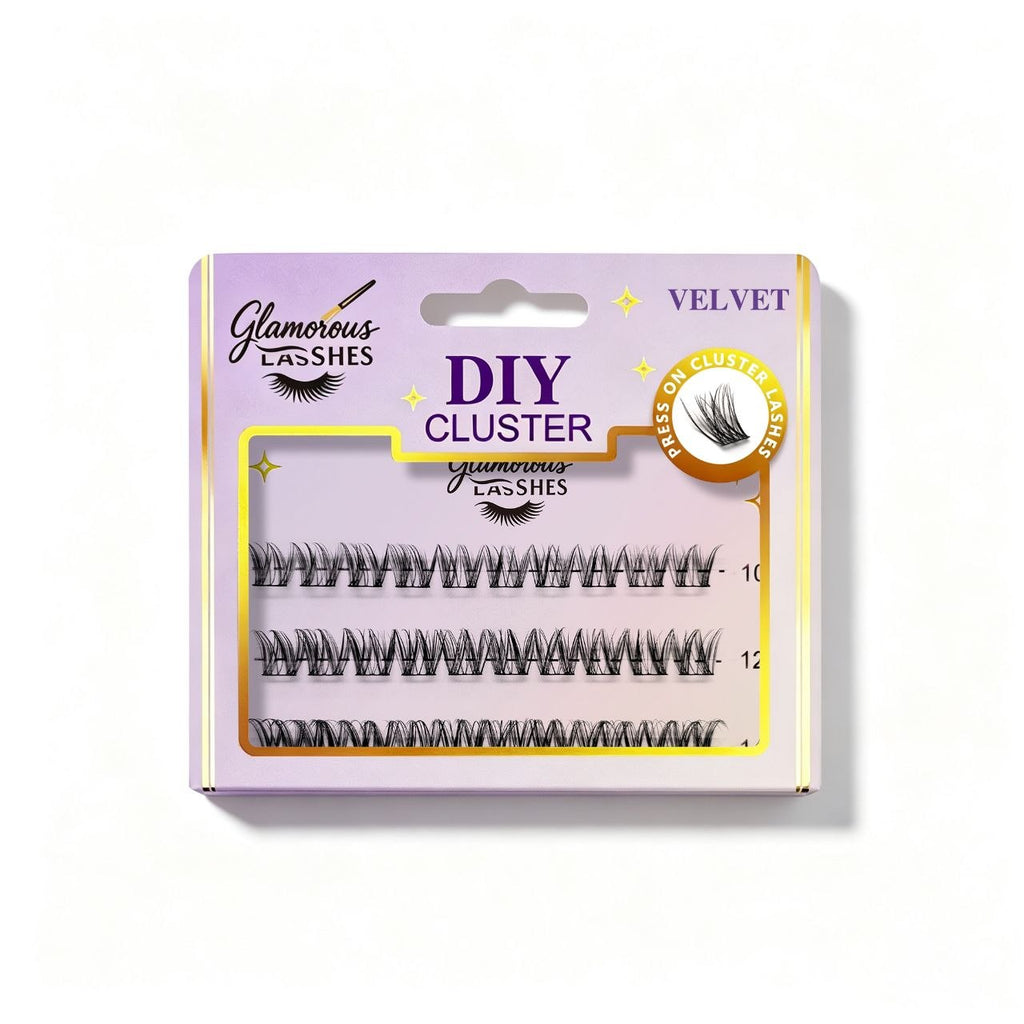 DIY Cluster Lashes – Velvet | Ciuffetti Ciglia Effetto Morbido e Voluminoso Glamorous Lashes